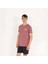 Slimfit Artificial Experience Baskılı Erkek Gül Kurusu T-Shirt 3