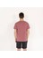 Slimfit Artificial Experience Baskılı Erkek Gül Kurusu T-Shirt 5