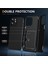iPhone 13 Pro Için Kılıf Tpu+Pc Telefon Kılıfı ve Kickstand/kart Tutucu Yuvası-Siyah (Yurt Dışından) 5