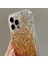 iPhone 13 Pro Kılıf Imd Sparkle Eşkenar Dörtgen Desenli Tpu+Pc Telefon Kapağı-Altın (Yurt Dışından) 2