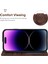 iPhone 14 Pro Max Için Deri Kılıf Skin-Touch Texture Cüzdan Standlı Telefon Kapağı-Kahverengi (Yurt Dışından) 5