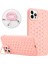 iPhone 15 Pro Max Için Kılıf Yumuşak Tpu Kickstand Telefon Kılıfı Kordon Askılı-Pembe (Yurt Dışından) 1