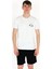 Slimfit Sql Baskılı Beyaz Erkek T-Shirt 3