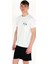 Slimfit Sql Baskılı Beyaz Erkek T-Shirt 4