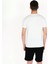Slimfit Sql Baskılı Beyaz Erkek T-Shirt 5