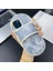 iPhone 12 Pro Max Için Kickstand Kılıf Denim Terlik Tasarımı Ayna Fonksiyonlu Tpu Telefon Kapağı-Mavi (Yurt Dışından) 1