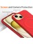 iPhone 14 Plus Için Manyetik Telefon Kılıfı Su Dalgalanma Dokusu El Kayışı ile Sıvı Silikon Kabuk-Kırmızı (Yurt Dışından) 4