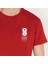 Slimfit Solverse Baskılı Erkek Kırmızı T-Shirt 5