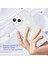 iPhone 13 Için Kılıf Skin-Touch Mat Tpu+Pc Koruyucu Telefon Kapağı-Glitter Şeffaf (Yurt Dışından) 4