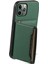 iPhone 11 Pro Kılıf Buzağı Dokulu Pu Deri Kart Yuvalı Telefon Kapağı-Yeşil (Yurt Dışından) 2