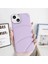 iPhone 14 Plus Kılıf Için Pc Lens Çerçeveli, Çizilmez Yumuşak Tpu Telefon Kılıfı - Açık Mor (Yurt Dışından) 1