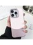 iPhone 12 Pro Max Için Darbeye Dayanıklı Kılıf Nappa Texture Pu+Pc Ince Telefon Kapağı-Pembe (Yurt Dışından) 1