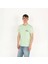 Slimfit Sql Logo Baskılı Erkek Mint T-Shirt 2