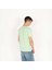 Slimfit Sql Logo Baskılı Erkek Mint T-Shirt 5