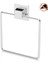 Tekno Tel EF-234 Yapışkanlı Banyo Kare Havluluk Krom 1