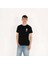 Slimfit Solverse Baskılı Erkek Siyah T-Shirt 3