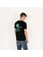 Slimfit Sql El Logo Baskılı Erkek Siyah T-Shirt 4