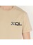 Slimfit Sql Dijital Baskılı Erkek Bej T-Shirt 5