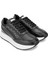 Kadın Hakiki Deri Siyah Sneakers & Spor Ayakkabı 1040 91E1002 Bn Ayk Y24 Black/gunmetal 2