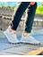 BEİGE AROK LİNEN 0398 HAKİKİ DERİ VE HASIR KETEN ERKEK SNEAKER BEJ 1