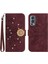 Oneplus Nord 2 Telefon Kılıfı Için Kılıf Pu Deri Kapak Çevirin Cüzdan Kart (Yurt Dışından) 1