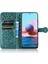 Xiaomi Redmi Için Not 10 4g Deri Cüzdan Kapak Geometrik Desen (Yurt Dışından) 5