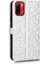 Ulefone Not 12P Geometrik Desen Manyetik Toka Deri Cüzdan Için Kılıf (Yurt Dışından) 4