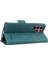 Samsung Galaxy S22 Ultra Deri Folio Flip Case Kart Ekleme Için Kılıf (Yurt Dışından) 3
