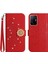 Xiaomi 11T/11T Pro Telefon Kılıfı Kart Tutucu Pu Deri Kapak Çevirin (Yurt Dışından) 1