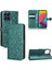 Samsung Galaxy M33 5g Için Geometrik Desen Manyetik Toka Deri (Yurt Dışından) 4