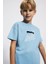 (Kids Boy) Nakışlı Heavy Jersey Oversize Fit T-Shirt 4