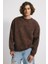 Eskitme Efektli Loose Fit Unisex Sweatshirt 4