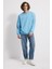 Eskitme Efektli Loose Fit Unisex Sweatshirt 1