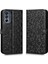 Motorola Moto G62 5g Geometrik Desen Deri Cüzdan Kapak (Yurt Dışından) 1