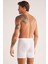 Teo Pamuk Modal Erkek Boxer Beyaz 2