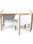Çocuk Oyun, Aktivite ve Etkinlik Masası, Beyaz-Gri, 18MM 1.sınıf Mdf 3