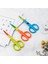 6062 Colorful Renkli Ofis Makası 18CM Blister 1