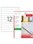 2524 Laser Etiket 210X24MM 12X100 1200 Adet 1