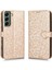 Samsung Galaxy S21 5g Için Kılıf Deri Cüzdan Kapak Geometrik Desen (Yurt Dışından) 1