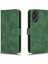 Oppo A38 4g Deri Için Kılıf Kart ile Folio Flip Case Koruyucu Kapak (Yurt Dışından) 1