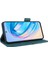 Kart Tutucu Kickstand ile Onur X8A Deri Folio Flip Case Için Kılıf (Yurt Dışından) 2
