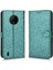 Nokia C200 Geometrik Desen Deri Cüzdan Kapak Manyetik Toka (Yurt Dışından) 1