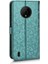 Nokia C200 Geometrik Desen Deri Cüzdan Kapak Manyetik Toka (Yurt Dışından) 2