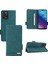 Kart ile Zte V2020 Deri Folio Flip Case Koruyucu Kapak (Yurt Dışından) 2