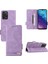 Kart ile Zte V30 Vita Tam Koruma Deri Folio Flip Case (Yurt Dışından) 1