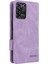 Kart ile Zte V30 Vita Tam Koruma Deri Folio Flip Case (Yurt Dışından) 4