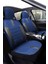 Hyundai I-10 Hachback 2008-2013 Aracınıza Uyumlu Koltuk Kılıfı Ticari Mavi Siyah 1