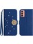 Samsung Galaxy M23 5g Telefon Kılıfı Için Kılıf Kart Tutucu Pu Deri Flip Kapak (Yurt Dışından) 1