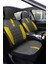 Bmw 3.16-3l Sedan 2012-2015 Aracınıza Uyumlu Koltuk Kılıfı Vira Siyah Sarı 1