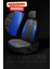Peugeot 407 Sedan 2004-2011 Aracınıza Uyumlu Koltuk Kılıfı Ticari Siyah Mavi 2